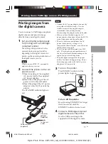 Preview for 13 page of Sony DPP-FP30 Fall 2005 Instruction & Operation Manual