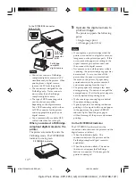 Preview for 14 page of Sony DPP-FP30 Fall 2005 Instruction & Operation Manual