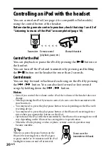 Preview for 20 page of Sony DR BT160IK Operating Instructions Manual