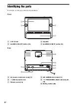 Preview for 8 page of Sony DREAM MACHINE 4-154-584-35(1) Operating Instructions Manual