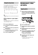 Preview for 18 page of Sony DREAM MACHINE 4-154-584-35(1) Operating Instructions Manual