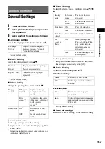 Preview for 23 page of Sony DREAM MACHINE 4-154-584-35(1) Operating Instructions Manual