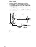 Preview for 12 page of Sony DRX-810UL Operating Instructions Manual