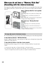 Preview for 22 page of Sony DSC-S45 - Cyber-shot Digital Still Camera Handbook