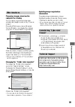 Preview for 59 page of Sony DSC-S45 - Cyber-shot Digital Still Camera Handbook