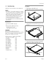 Preview for 11 page of Sony DSM-T1 Installation Manual