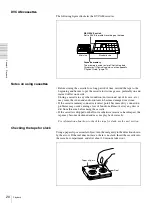 Preview for 20 page of Sony DSR-1600 Operating Instructions Manual