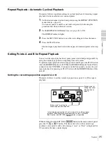 Preview for 25 page of Sony DSR-1600 Operating Instructions Manual