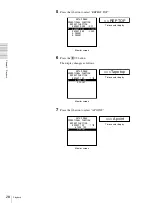 Preview for 28 page of Sony DSR-1600 Operating Instructions Manual