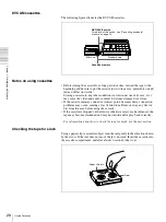 Preview for 28 page of Sony DSR-1800A Operating Instructions Manual