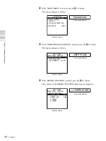 Preview for 42 page of Sony DSR-1800A Operating Instructions Manual