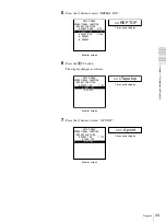 Preview for 43 page of Sony DSR-1800A Operating Instructions Manual