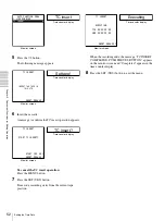 Preview for 52 page of Sony DSR-1800A Operating Instructions Manual