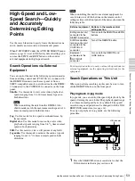 Preview for 53 page of Sony DSR-1800A Operating Instructions Manual