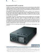 Preview for 5 page of Sony DSR-DU1 Brochure & Specs