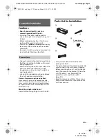 Preview for 38 page of Sony DSX-410BT Operating Instructions Manual