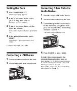 Preview for 7 page of Sony DSX-A35U Operating Instructions Manual