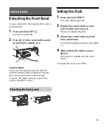 Preview for 7 page of Sony DSX-A55BT Operating Instructions Manual