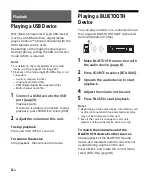 Preview for 12 page of Sony DSX-A55BT Operating Instructions Manual