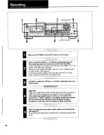 Preview for 17 page of Sony DTC-700 Operating Instructions Manual