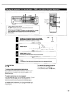 Preview for 47 page of Sony DTC-700 Operating Instructions Manual