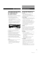 Preview for 56 page of Sony DTC-A6 Operating Instructions Manual