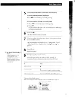 Preview for 5 page of Sony DTC-ZA5ES Operating Instructions Manual