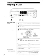 Preview for 6 page of Sony DTC-ZA5ES Operating Instructions Manual