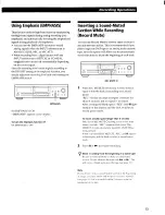 Preview for 13 page of Sony DTC-ZA5ES Operating Instructions Manual