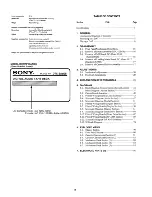 Preview for 2 page of Sony DTC-ZA5ES Service Manual