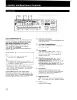 Preview for 10 page of Sony DTC59ES Operating Instructions Manual