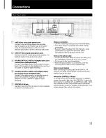 Preview for 13 page of Sony DTC59ES Operating Instructions Manual