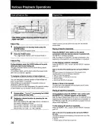 Preview for 36 page of Sony DTC59ES Operating Instructions Manual