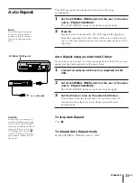 Preview for 31 page of Sony DVCAM DSR-30 Operating Instructions Manual