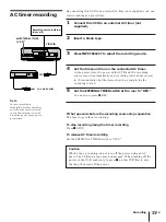 Preview for 33 page of Sony DVCAM DSR-30 Operating Instructions Manual