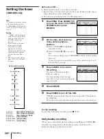 Preview for 34 page of Sony DVCAM DSR-30 Operating Instructions Manual