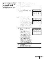 Preview for 35 page of Sony DVCAM DSR-30 Operating Instructions Manual