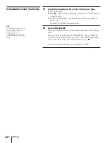 Preview for 46 page of Sony DVCAM DSR-30 Operating Instructions Manual