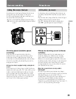 Preview for 25 page of Sony DVCAM DSR-PD1 Operating Instructions Manual