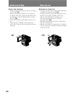 Preview for 28 page of Sony DVCAM DSR-PD1 Operating Instructions Manual