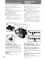 Preview for 32 page of Sony DVCAM DSR-PD1 Operating Instructions Manual