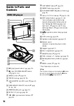 Preview for 16 page of Sony DVE7000S - DVD Walkman Operating Instructions Manual