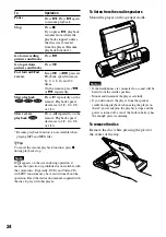 Preview for 24 page of Sony DVE7000S - DVD Walkman Operating Instructions Manual