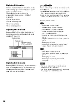 Preview for 38 page of Sony DVE7000S - DVD Walkman Operating Instructions Manual