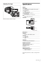 Preview for 7 page of Sony DVF-EL100 Operating Instructions Manual