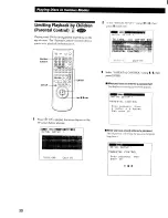 Preview for 30 page of Sony DVP-C600D - 5 Disc Cd/dvd Player Operating Instructions Manual