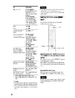 Preview for 36 page of Sony DVP-CX777ES Operating Instructions Manual