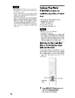 Preview for 44 page of Sony DVP-CX777ES Operating Instructions Manual