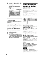 Preview for 88 page of Sony DVP-CX777ES Operating Instructions Manual