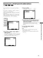 Preview for 33 page of Sony DVP-F11X Operating Instructions Manual